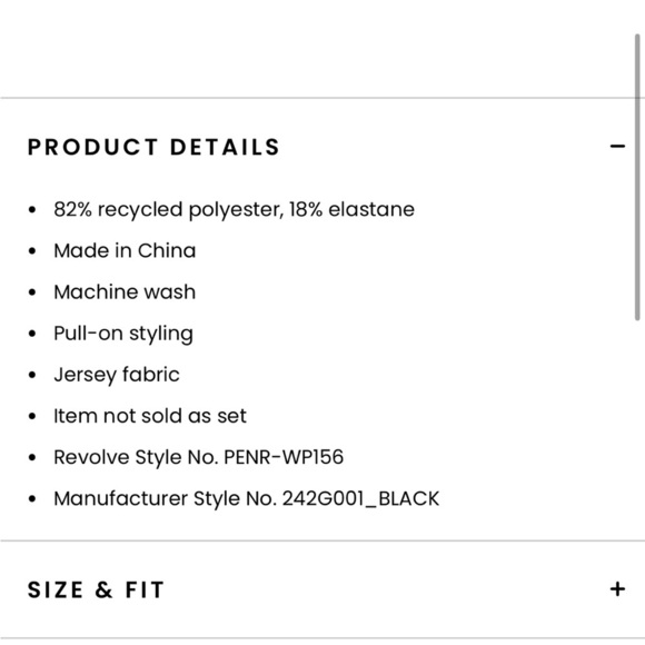 P.E. Nation Day One Legging in Black - Picture 11 of 11